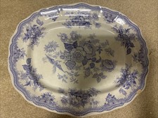 Bandeja de cerâmica rara antiga Primavesi & Sons Swansea faisões asiáticos, usado comprar usado  Enviando para Brazil