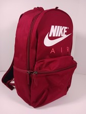 Mochila Nike Air Bolsa Grande Spellout Swoosh Logotipo Vermelho Escuro Marrom Preto Branco comprar usado  Enviando para Brazil