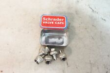 5 NOS Schrader TAMPAS DE VÁLVULA DE PNEU em CAIXA DE LATA VINTAGE CLÁSSICO JEEP WILLYS FORD CHEVY, usado comprar usado  Enviando para Brazil
