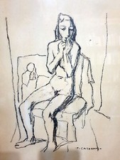 Felice casorati incisione usato  San Lorenzo Nuovo