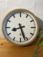 Industrial wanduhr bahnhofsuhr gebraucht kaufen  Deutschland