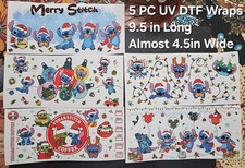 Envoltórios UV DTF Lilo & Stitch - 10 peças comprar usado  Enviando para Brazil