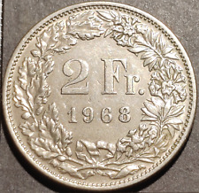 Francs helvetia 1968 d'occasion  Le Pecq