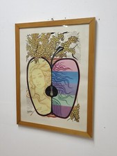 Quadro disegno figura usato  Ragalna
