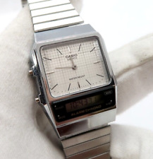 CASIO, 5896 Anolog & Digital TODO EM AÇO Modelo AQ800E Elegante RELÓGIO MASCULINO 515 comprar usado CASIO, 5896 Anolog & Digital TODO EM AÇO Modelo AQ800E Elegante RELÓGIO MASCULINO 515 comprar usado  Enviando para Brazil