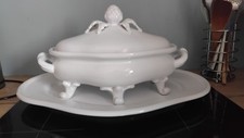 Moustiers white earthenware d'occasion  Expédié en Belgium
