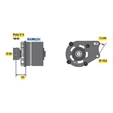Bosch lichtmaschine fiat gebraucht kaufen  Idar-Oberstein