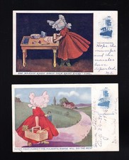 Sunbonnet lot postcards d'occasion  Pont-sur-Yonne