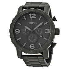 Relógio masculino FSJR1401 Fossil Nate cronógrafo mostrador preto banhado a íons - Escolha comprar usado  Enviando para Brazil