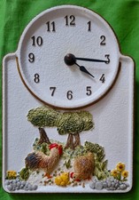 Wanduhr keramik küchenuhr gebraucht kaufen  Hausham