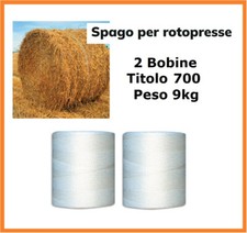 Spago agricolo polipropilene usato  Sepino