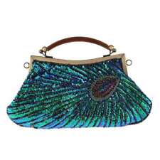 Peacock antique beaded for sale  BIRMINGHAM
