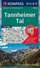 Kompass wanderkarte tannheimer gebraucht kaufen  Berlin