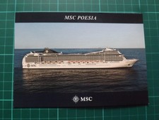 Schiffe msc poesia gebraucht kaufen  Eberswalde