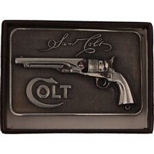 Fivela de cinto Sam Colt revólver arma de fogo antiga faroeste cowboy nos vintage comprar usado  Enviando para Brazil