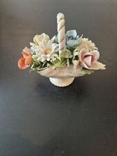 Porzellan blumenkorb capodimon gebraucht kaufen  Meppen