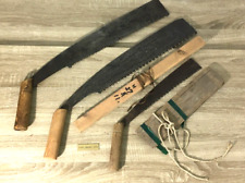 Usado, Japonês Vintage Grande Serra Tradicional Lâmina de Carpintaria Ferramenta Assinada Nokogiri 3Conjuntos comprar usado  Enviando para Brazil