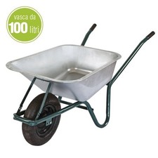 Carriola acciaio lt.100 usato  Crotone