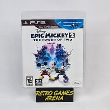 Epic Mickey 2: The Power of Two (PlayStation 3 PS3) CIB COMPLETO comprar usado Epic Mickey 2: The Power of Two (PlayStation 3 PS3) CIB COMPLETO comprar usado  Enviando para Brazil