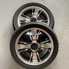 2x RODA DE SCOOTER RODAS E + Pneu de SUBSTITUIÇÃO / EW 36 & 36 ELITE 37 & 72 comprar usado  Enviando para Brazil