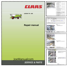 Claas Lexion 770 760 750 740 670 660 660 640 630 620 Instrukcja naprawy PDF na sprzedaż  PL