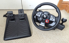 Kierownica i pedały Logitech Driving Force GT - E-X5C19 bez zasilacza na sprzedaż  Wysyłka do Poland
