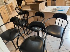Chairs kitchen black for sale  Greensboro