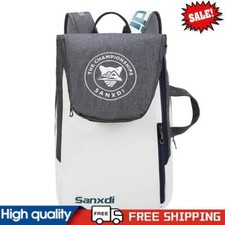 Suporta 3 Raquetes Bolsa Raquete Grande Capacidade Padel Raquetes Mochila (Cinza) ~G comprar usado  Enviando para Brazil