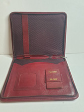 Vintage red leather for sale  RHYL