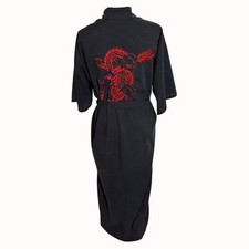 Black dragon kimono for sale  Warren
