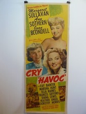 Cry havoc affiche d'occasion  Croix
