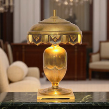 Abajur de mesa Art Déco original muito delicado "SALON DÈCO" 1920s abajur de latão comprar usado  Enviando para Brazil