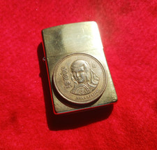 Brass zippo lighter for sale  Chesapeake