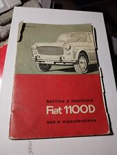Fiat 1100 libretto usato  Torino