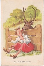 Cpa 186 humor d'occasion  Expédié en Belgium