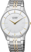 Relógio masculino Citizen Stiletto AR3014-56A branco ultrafino Eco-Drive não usado na caixa comprar usado Relógio masculino Citizen Stiletto AR3014-56A branco ultrafino Eco-Drive não usado na caixa comprar usado  Enviando para Brazil