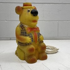 Lâmpada noturna original retrô infantil desenho animado M Humphrey B urso comprar usado  Enviando para Brazil