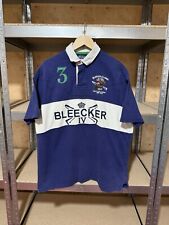 Camiseta polo masculina azul vintage 2008 PRL Ralph Lauren Bleecer tamanho XL Y2K comprar usado  Enviando para Brazil