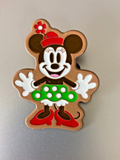 PIN MINNIE MOUSE PERSONAGENS PÃO DE GENGIBRE NATAL FÉRIAS DA DISNEY comprar usado  Enviando para Brazil