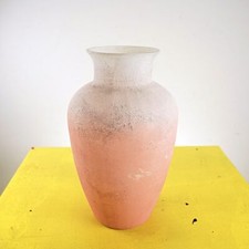 Vaso vetro sabbiato usato  Ferrara