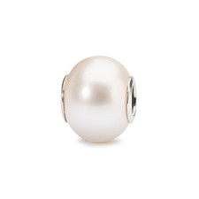 Trollbeads weiße perle gebraucht kaufen  Coburg