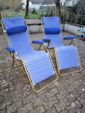 Paire chaise relax d'occasion  Reuilly