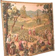 Vintage großer wandteppich gebraucht kaufen  Düsseldorf