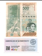 Venezuela 500 Digitales qtd 1 2023 UNC 500 milhões bolívar Soberano comprar usado  Enviando para Brazil