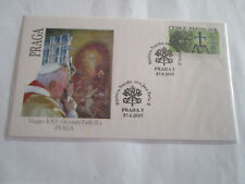 FDC voyage du pape jean paul 2 a prague 27/4/92 comprar usado  Enviando para Brazil