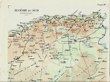Mapa Guerra Argelia Del Sur 1:4.500.000, Ferrocarriles En Actividad Ouargla Orán comprar usado  Enviando para Brazil