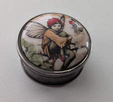 Vintage silver enamel for sale  STOCKTON-ON-TEES