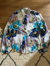 Camicia stampa vintage usato  Messina