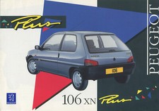 Car brochure peugeot for sale  BASILDON