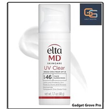 Protetor solar facial Elta MD UV transparente amplo espectro FPS 46 1,7 oz NOVO VALIDADE: 2027/03 comprar usado  Enviando para Brazil